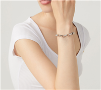 Bracciale Giovanni Raspini Donna Charms in Argento 08591 - 08591